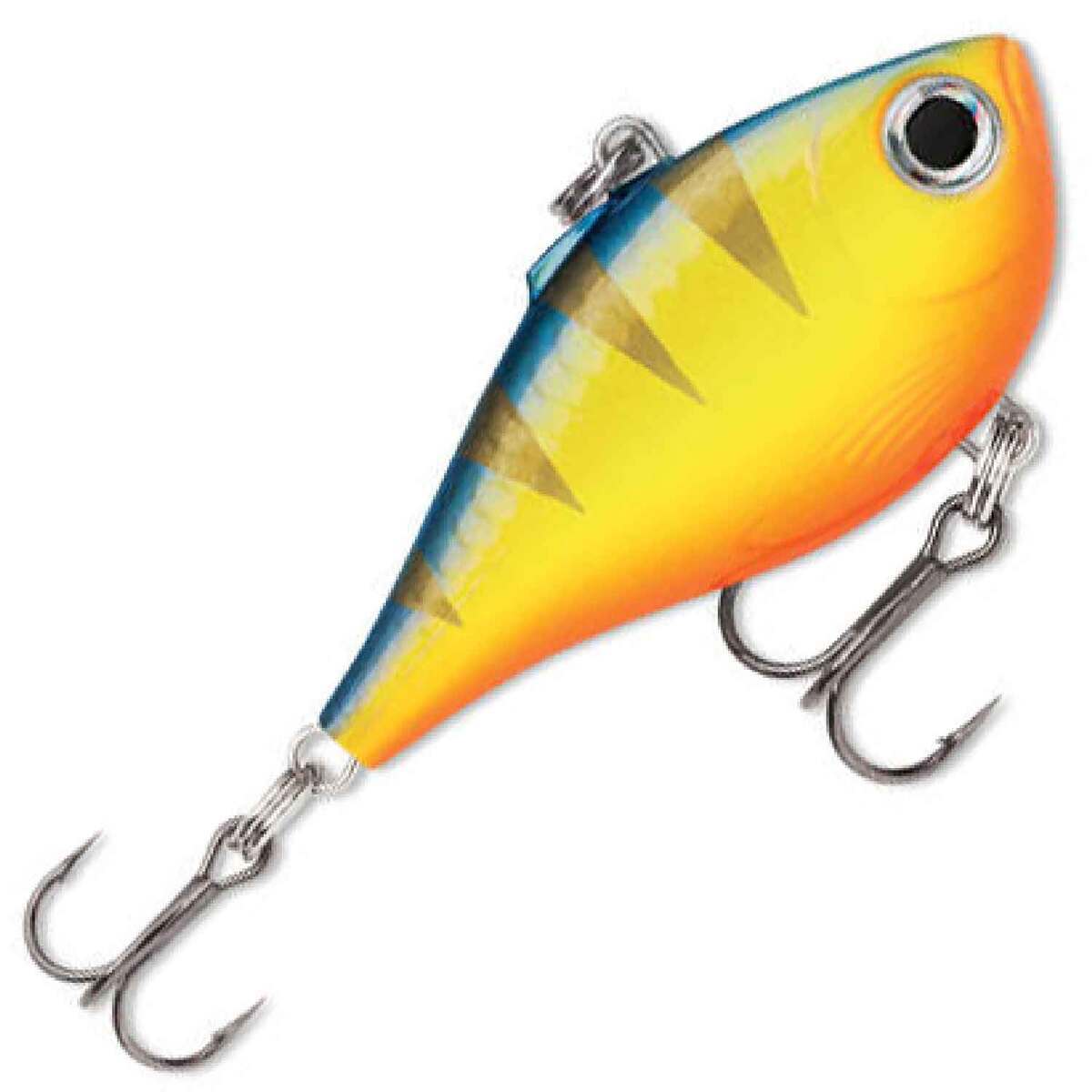 Rattle Rippin Raps Rapala Ultra Light Rippin' Rap Lipless Crankbait - Glow Hot Perch 3 ...