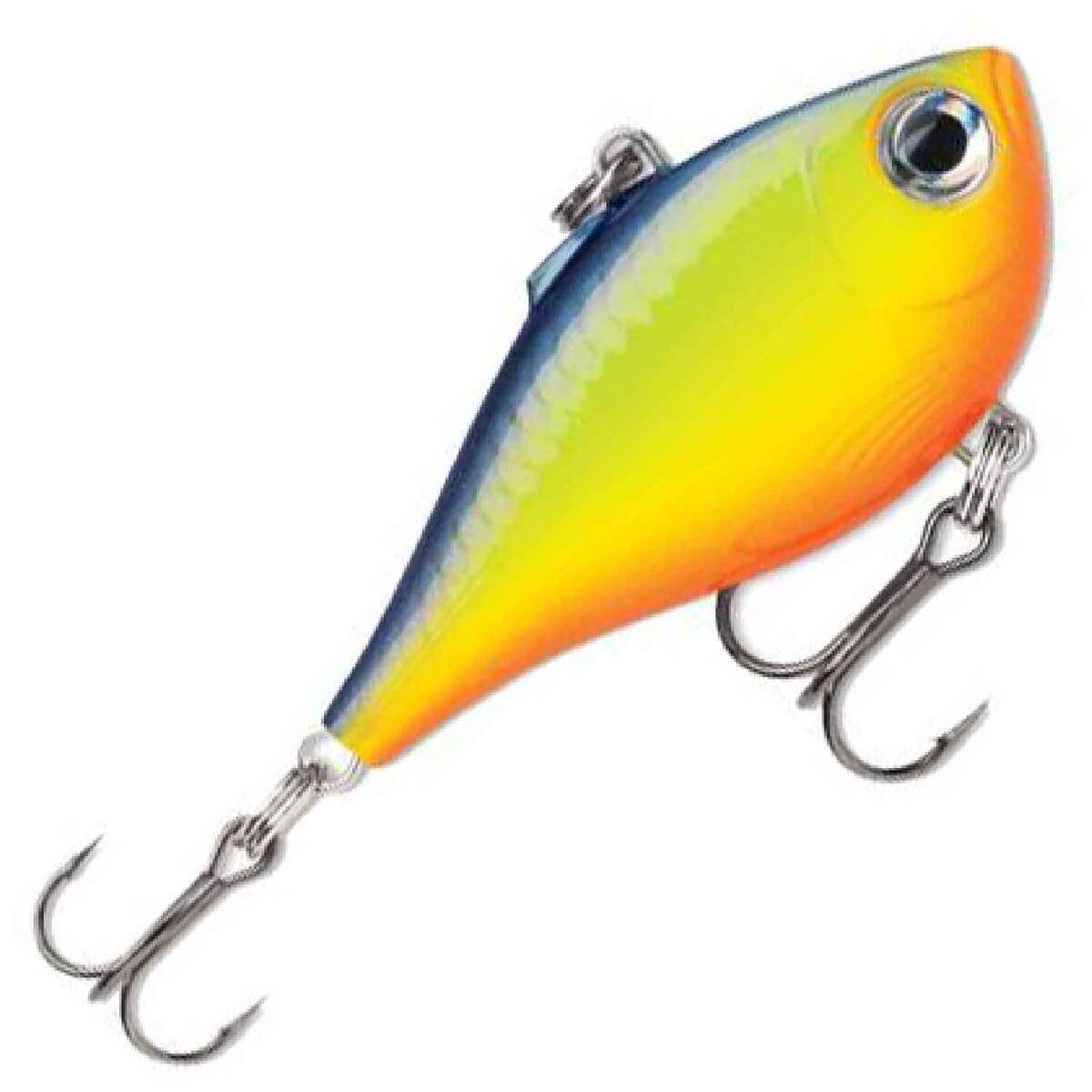 Crayfish Rippin' Rap Rapala Ultra Light Rippin' Rap Lipless Crankbait - Hot Steel 1/16oz 1-1 ...