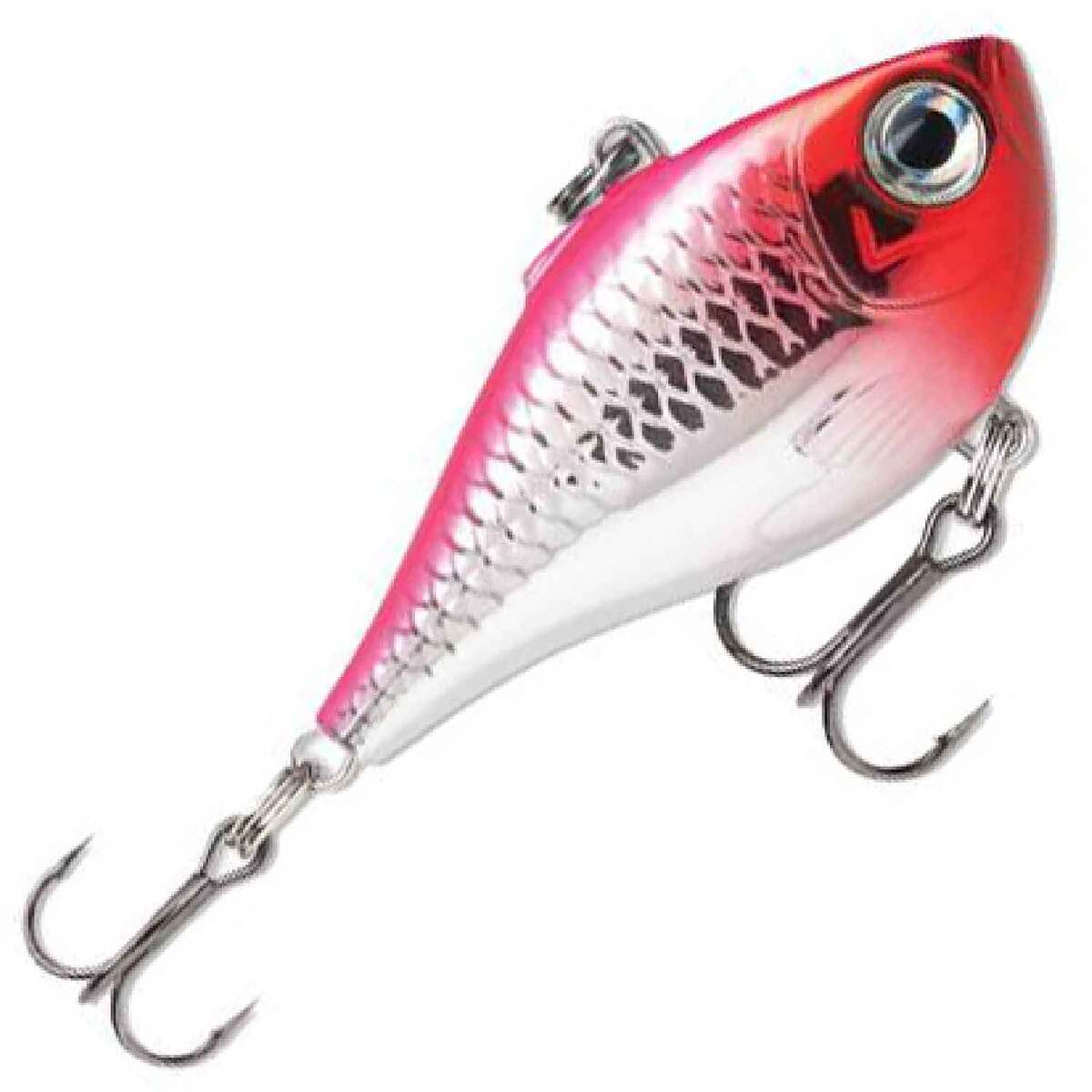 Crayfish Rippin' Rap Rapala Ultra Light Rippin' Rap Lipless Crankbait - Pink Clown 3/16oz 1 ...