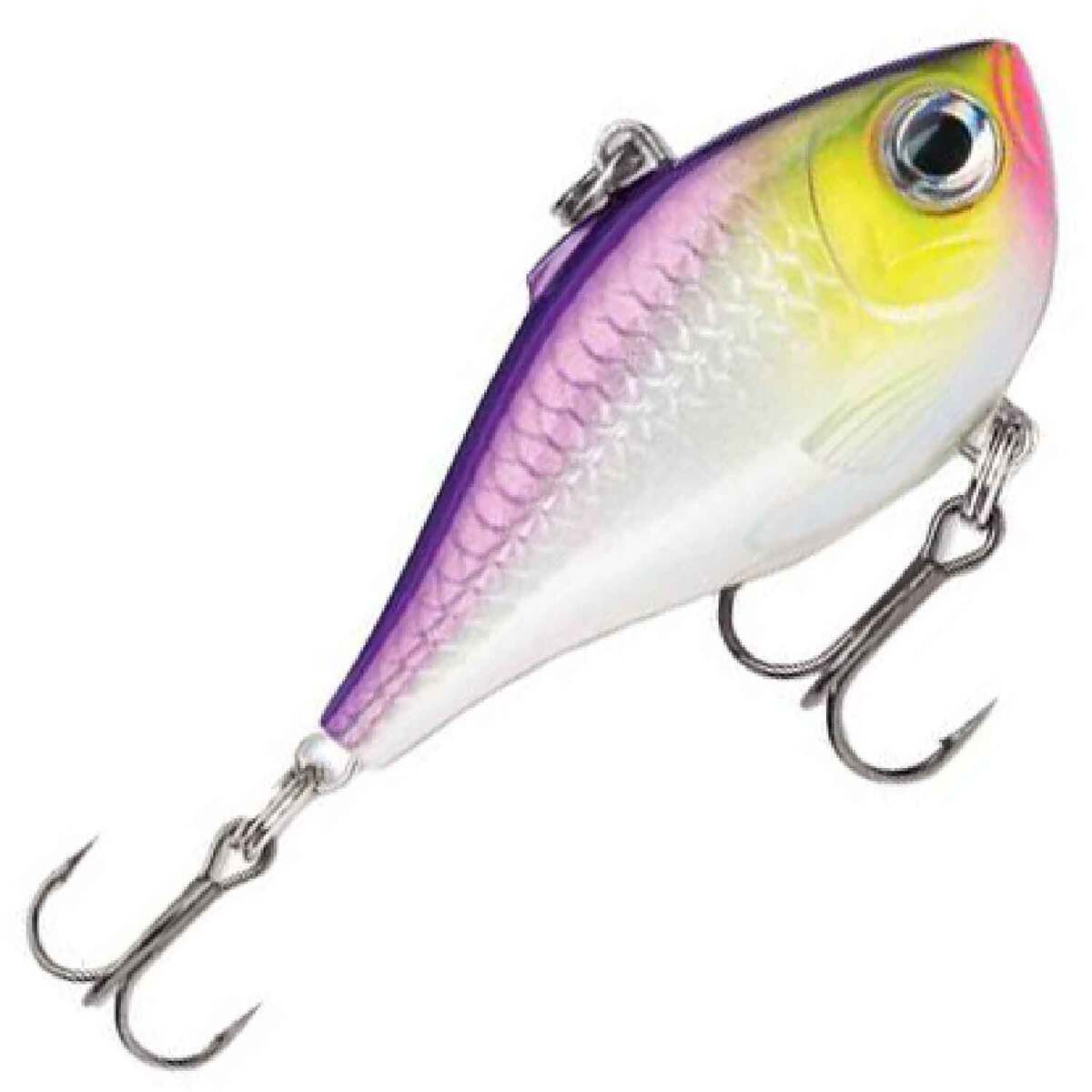 Rattle Rippin Raps Rapala Ultra Light Rippin' Rap Lipless Crankbait - Purpledescent, 3 ...