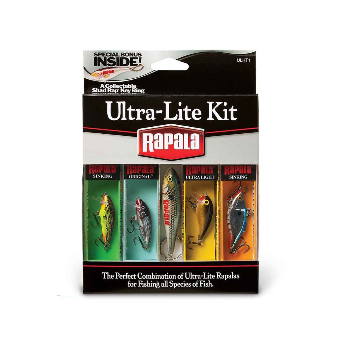 Rapala Ultra-Lite Hard Minnow Bait Kit - Assorted - Assorted Rapala Ultra-Lite Hard Minnow Bait Kit - Assorted - Assorted