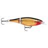 Rapala X Rap Jointed Shad Hard Jerkbait - Gold, 1-5/8oz, 5-1/4in, 4-8ft - Gold