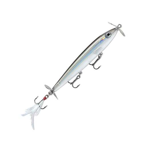 Rapala X-Rap Prop Topwater Hard Bait – Moss Back Shiner 5, 6