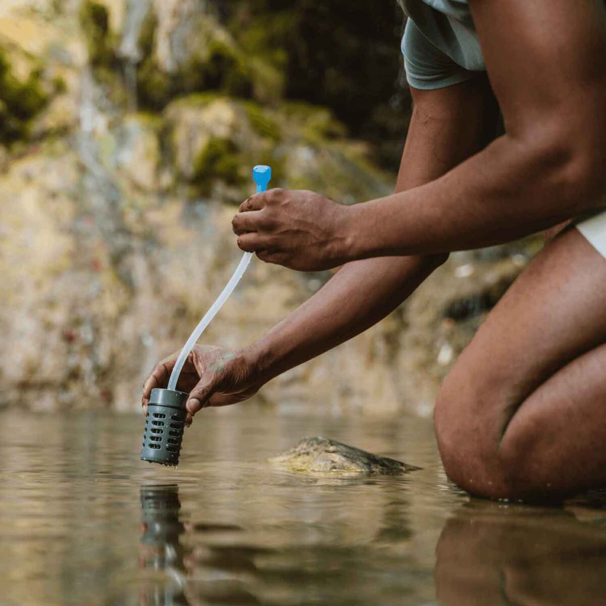RapidPure Purifier+ UltraLight Straw Water Purifier - Grey RapidPure Purifier+ UltraLight Straw Water Purifier - Grey
