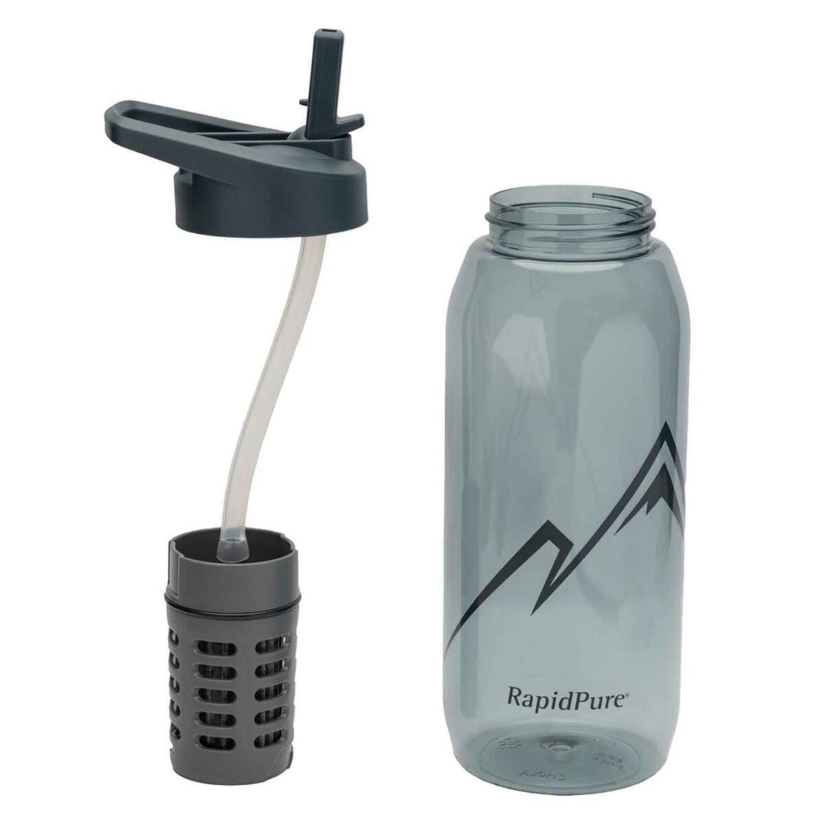 RapidPure Purifier+ Water Purifier Bottle - Grey RapidPure Purifier+ Water Purifier Bottle - Grey