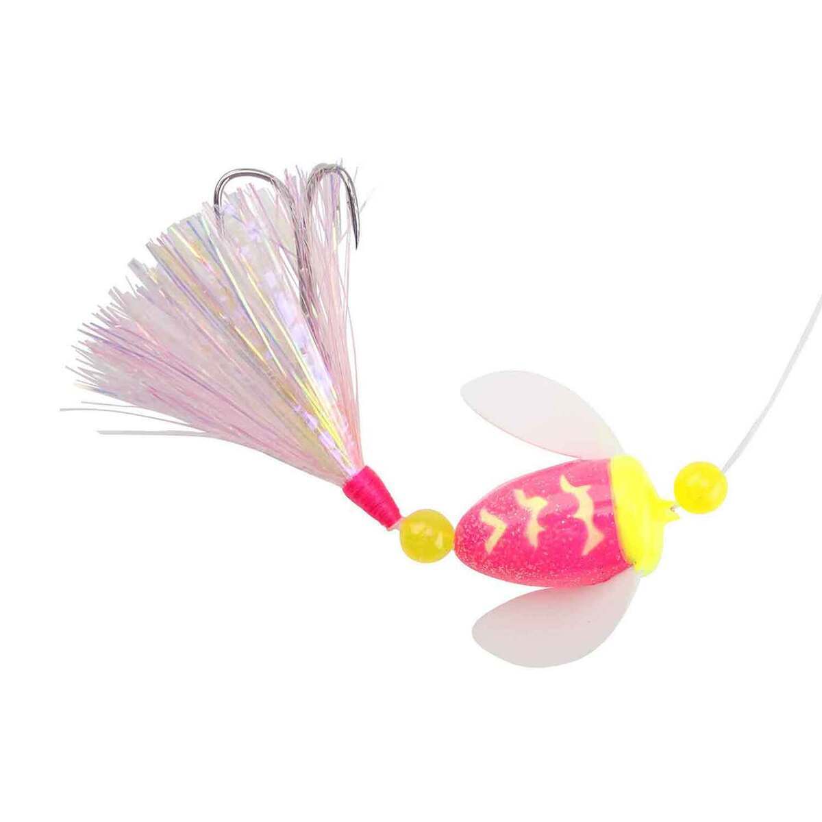 Rapture Trolling Flies Lake Trout Bait Rig – Pink Sting UV | Sportsman ...