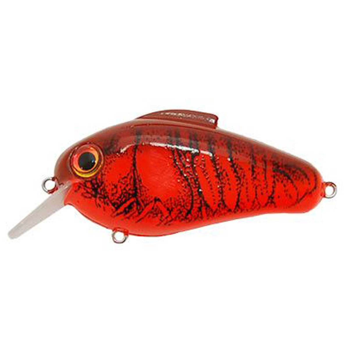 Red Craw Rattle Trap Rat-l-trap Bill Lewis Echo 1.75 Squarebill Crankbait - Red Crawfish, 2 ...