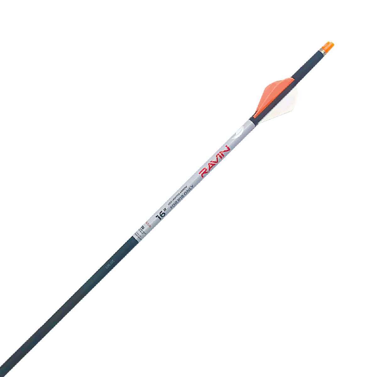 Ravin R18 Lighted Carbon Crossbow Bolt - 3 Pack - Black Ravin R18 Lighted Carbon Crossbow Bolt - 3 Pack - Black