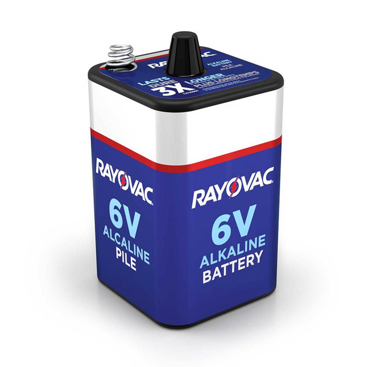 Rayovac 6-Volt Spring Terminals Alkaline F Cell Battery Rayovac 6-Volt Spring Terminals Alkaline F Cell Battery