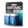 Rayovac 9V HIGH ENERGY Alkaline Batteries - 4 Pack