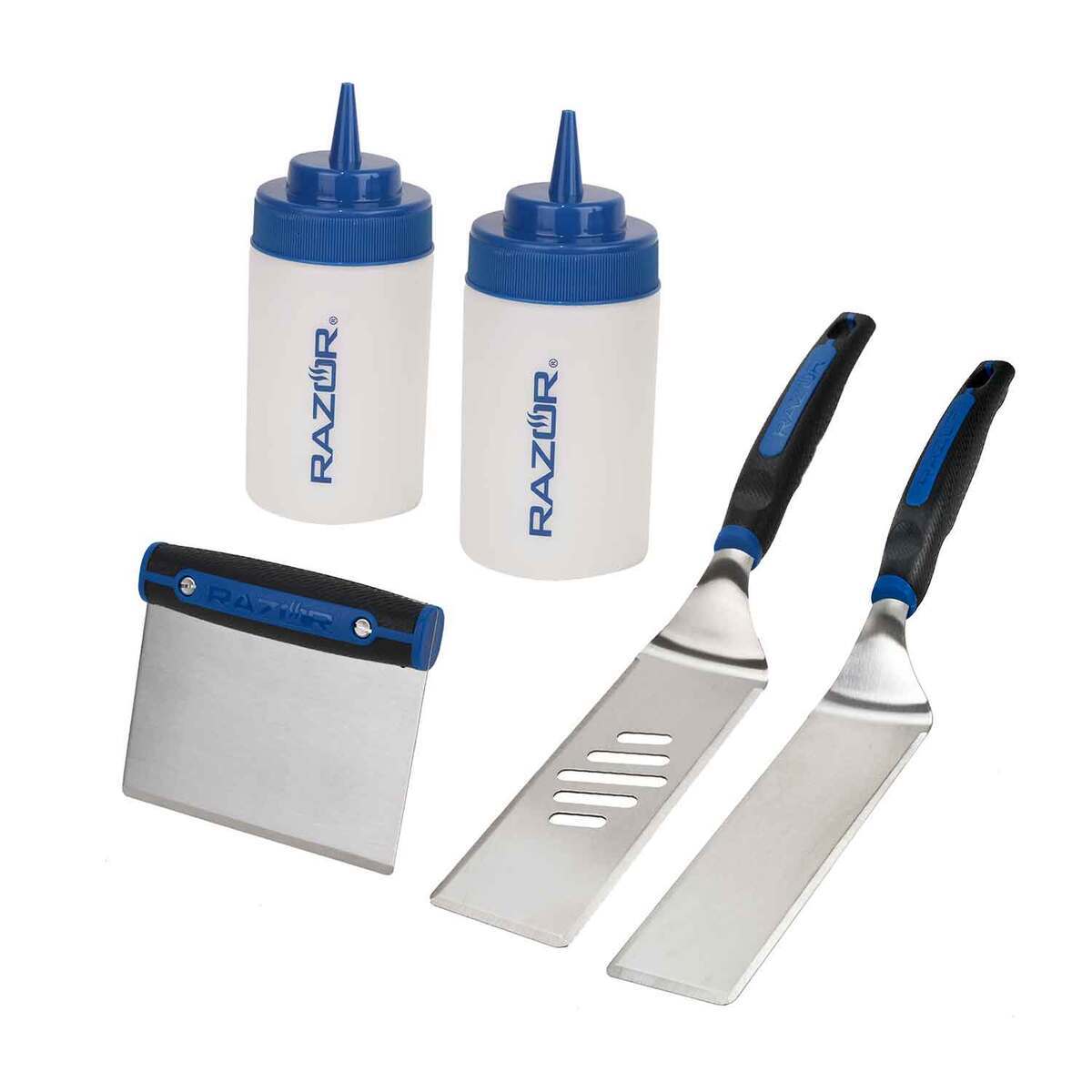 Razor Griddle Kit - 5 Piece - Blue/Black Razor Griddle Kit - 5 Piece - Blue/Black
