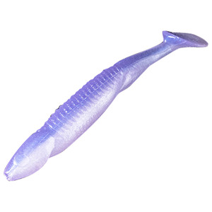 Reaction Innovations Skinny Dipper Soft Swimbait - Pearl Blue Shad, 5in