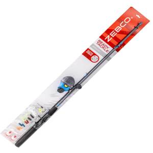 Zebco Ready Tackle 5'6" 2pc Medium-Light Spincast Combo w/All-Purpose Tackle Zebco Ready Tackle 5'6" 2pc Medium-Light Spincast Combo w/All-Purpose Tackle