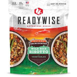 ReadyWise Backcountry Wild Rice Risotto with Vegetables