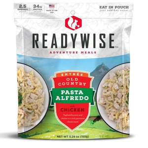 ReadyWise Old Country Pasta Alfredo with Chicken - 2 Servings ReadyWise Old Country Pasta Alfredo with Chicken - 2 Servings