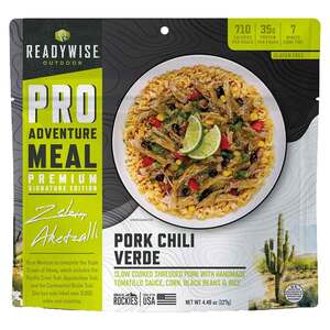 ReadyWise Signature Edition Pro Pork Chili Verde - 2 Servings