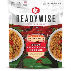 ReadyWise Switchback Spicy Asian Style Noodles - 2.5 Servings