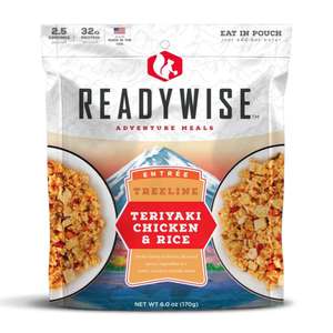 ReadyWise Treeline Teriyaki Chicken & Rice - 2 Servings
