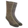 Realtree Men's Marl Wool 2 Pack Hunting Socks - Green - L - Green L