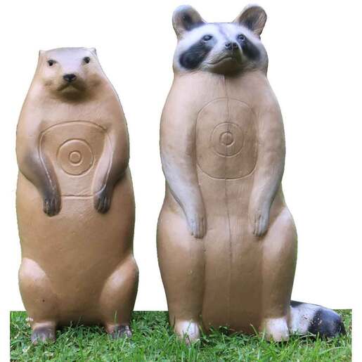 BIGshot Raccoon and Groundhog combo 3D Targets – Brown