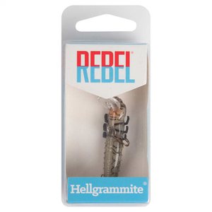 Rebel Hellgramite Deep Diving Crankbait - Mature, 3/32oz, 1-3/4in, 16ft