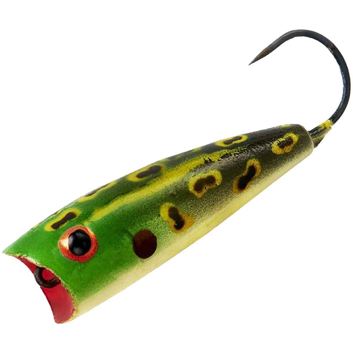 Rebel Micro Pop-R Topwater Bait - Bullfrog, 1/16oz, 1-1/4in | Sportsman ...