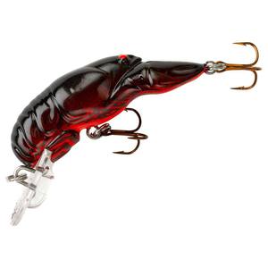 Rebel Teeny Wee Craw Shallow Diving Crankbait - Texas Red, 1/10oz, 1-1/2in, 2-3ft