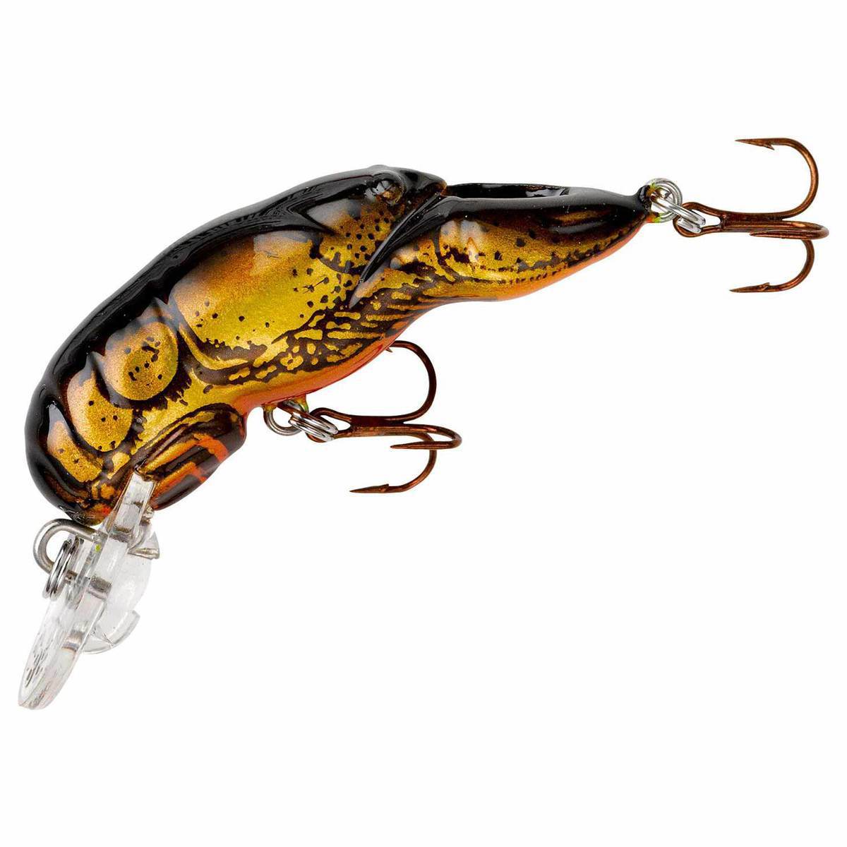 Rebel Teeny Wee Craw Shallow Diving Crankbait - Moss Crawfish, 1/10oz, 1-1/2in, 2-3ft - Moss Crawfish Rebel Teeny Wee Craw Shallow Diving Crankbait - Moss Crawfish, 1/10oz, 1-1/2in, 2-3ft - Moss Crawfish