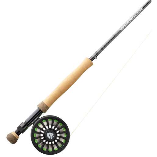 Redington Bass Wrangler Kit Fly Fishing Rod and Reel Combo - Gray - Redington