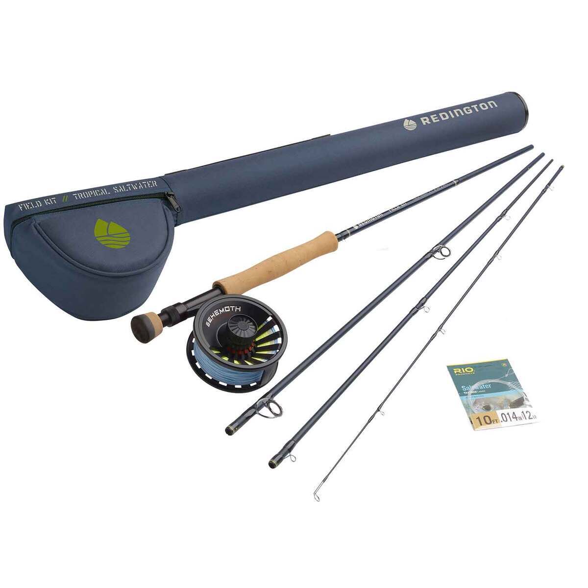 Redington Tropical Saltwater Field Kit Fly Fishing Rod and Reel Combo ...