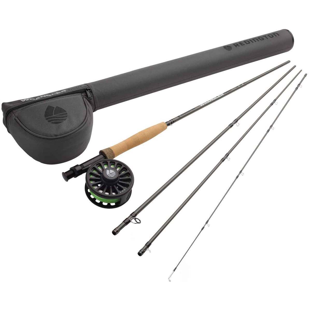Redington Trout Wrangler Kit Fly Fishing Rod and Reel Combo - 9ft, 5wt ...