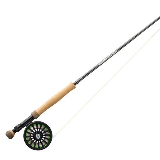 Redington Salmon Wrangler Kit Fly Fishing Rod and Reel Combo - Gray - Redington