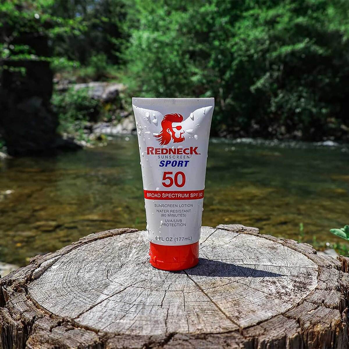 Redneck Sunscreen SPF 50 Sport Lotion - 6oz - 6oz Redneck Sunscreen SPF 50 Sport Lotion - 6oz - 6oz