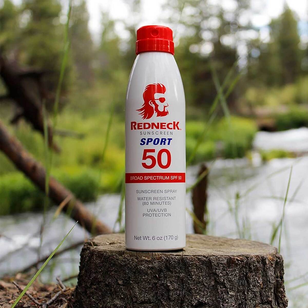 Redneck Sunscreen SPF 50 Sport Spray - 6oz - 6oz Redneck Sunscreen SPF 50 Sport Spray - 6oz - 6oz