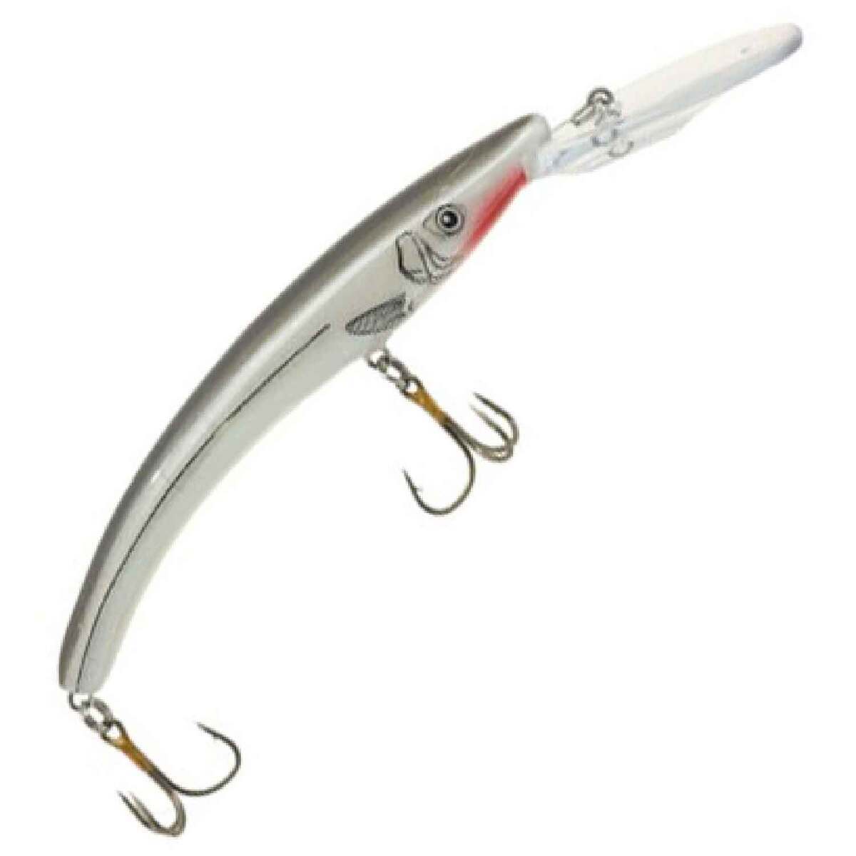 Reef Runner Deep Little Ripper Extra Deep Diving Crankbait - Gray Ghost, 1/4oz, 4-9/16in, 21ft - Gray Ghost Reef Runner Deep Little Ripper Extra Deep Diving Crankbait - Gray Ghost, 1/4oz, 4-9/16in, 21ft - Gray Ghost