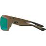 Costa Reefton Matte Moss Sunglasses - Green Mirror