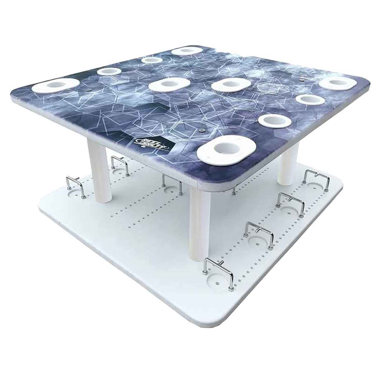 Reel Salty Saltwater Waterproof 10 Fishing Rod Rack | Sportsman's Warehouse