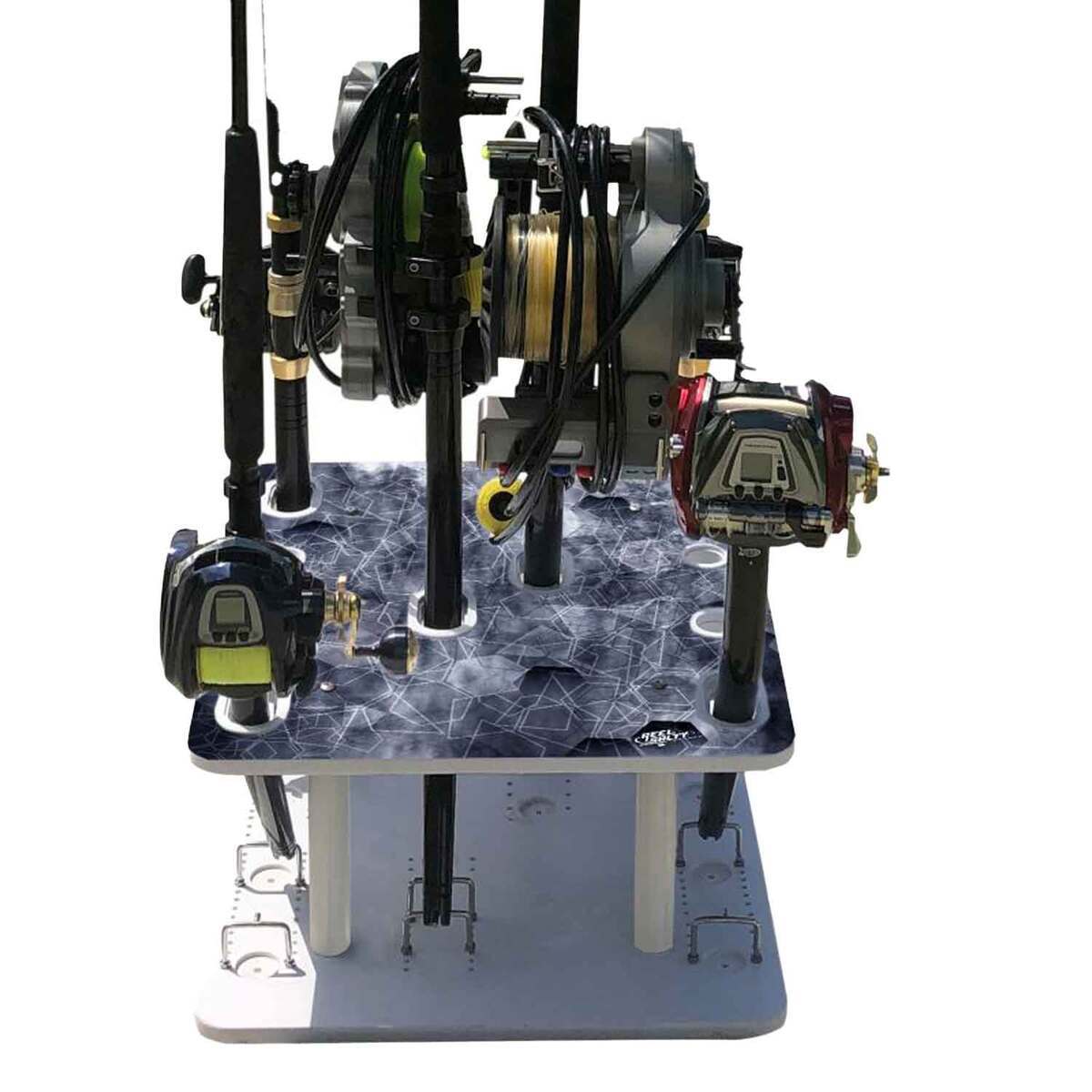 Reel Salty Saltwater Waterproof 10 Fishing Rod Rack | Sportsman's Warehouse