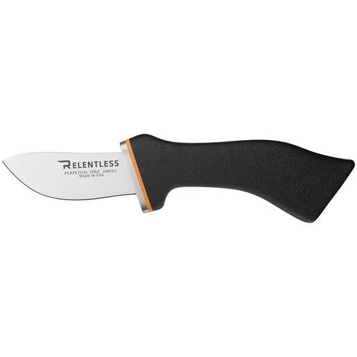Relentless Game Changer II 3.6in Fixed Hunting Knife - Titanium/Black