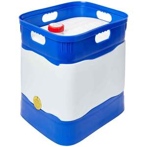 Reliance Aqua Tank 18 Gallon Water Storage - White and Blue
