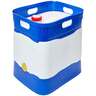 Reliance Aqua Tank 18 Gallon Water Storage - White and Blue - White and Blue