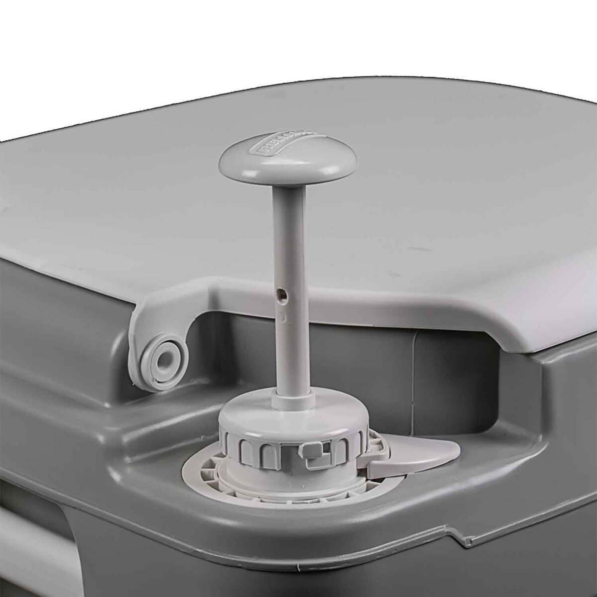 Reliance Flush N Go 4822 Portable Toilet - Grey - Grey Reliance Flush N Go 4822 Portable Toilet - Grey - Grey