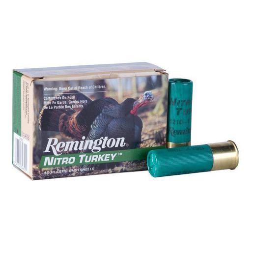 Remington Nitro Turkey 12 Gauge 3in 1 7/8oz Turkey Shotshells – 10 Rounds – #4