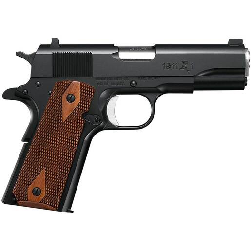 Remington 1911 R1 Commander 45 Auto (ACP) 4.25in Black Pistol - 7+1 Rounds - Black image