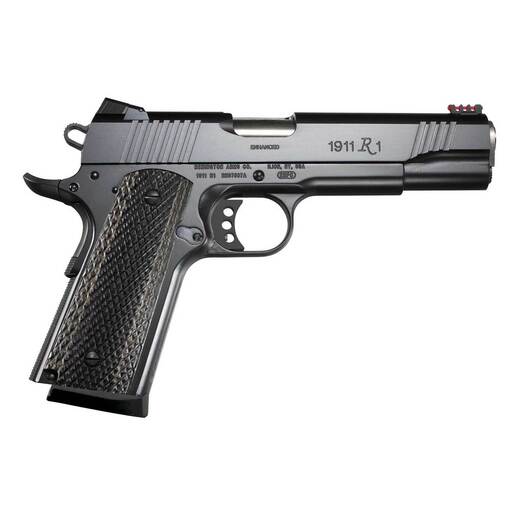 Remington 1911 R1 Enhanced 45 Auto (ACP) 5in Stainless Pistol - 8+1 Rounds - Black image