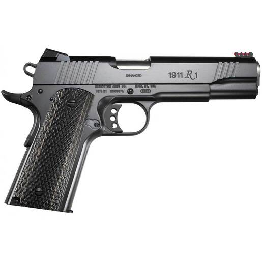 Remington 1911 R1 Enhanced 9mm Luger 5in Stainless Pistol - 9+1 Rounds - Black image