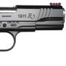 Remington 1911 R1 Enhanced Commander 45 Auto (ACP) 4.25in Black Pistol - 8+1 Rounds - Black