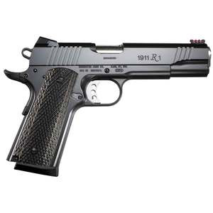 Remington 1911 R1 Enhanced 9mm Luger 5in Satin Black Oxide Pistol - 9+1 Rounds