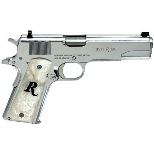Remington 1911 R1 High Polish Auto (ACP) 5in Stainless Pistol - 7+1 Rounds image