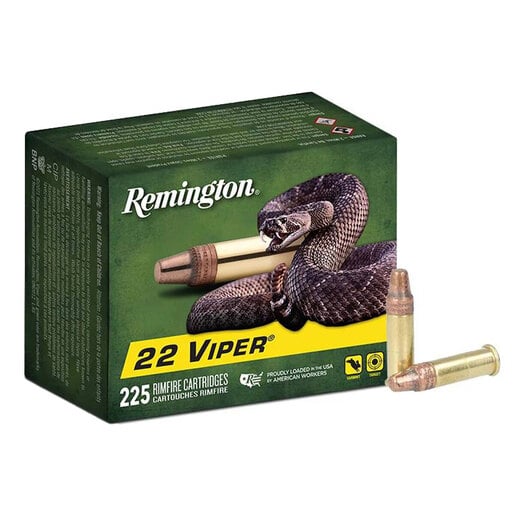 Remington 22 Viper 22 Long Rifle 36gr TCS Rimfire Ammo Ammo - 225 Rounds 225 Rounds Ammo
